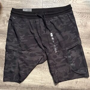 Under Armour Black Camo Athletic Shorts